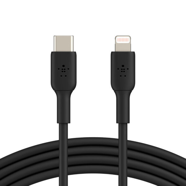 Belkin Câble USB-C vers Lightning 60W MFI (Noir) - 1 m