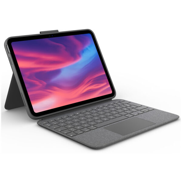 Logitech Combo Touch iPad 10.9" (10e génération & A16) (Gris Oxford)