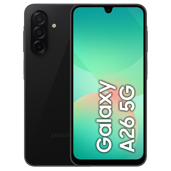 Galaxy A26 - Blanc - 128 Go - 5G - écran 6,5" - RAM 6 Go - Double SIM - 50+8+2 Mpx - 13 Mpx - Android 14 - garantie 2 an