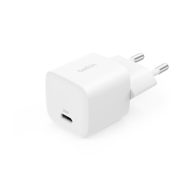 Belkin BoostCharge Chargeur secteur USB-C (25 W) (Blanc)