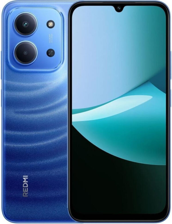 Redmi 15C - Bleu - 128 Go - 4G - écran 6,9" - RAM 4 Go - Double SIM - 50 + 50 Mpx - 8 Mpx - Android 15 - garantie 2 ans