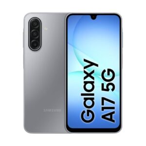 Galaxy A17 - Gris - 128 Go - 5G - écran 6,7" - RAM 4 Go - Double SIM - 50+5+2 Mpx - 13 Mpx - Android 15 - garantie 2 ans