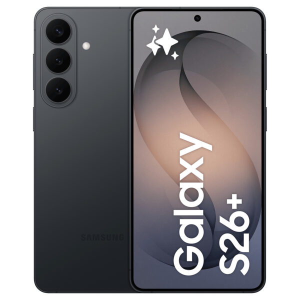 Galaxy S26 +  5G - Noir - 512 Go - 5G - écran 6,7" - RAM 12 Go - Double SIM - 50+10+12 Mpx - 12 Mpx - Android 16 - garan